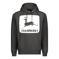 Charcoal Heather grandaddy Premium Hoodie - artisFamous