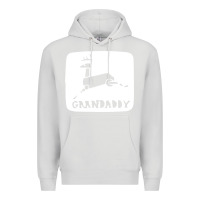 Dove Grey grandaddy Premium Hoodie - artisFamous