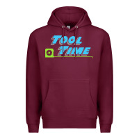 Burgundy tool time Premium Hoodie - artisFamous
