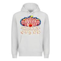 Dove Grey circus staff Premium Hoodie - artisFamous