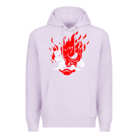 Lilac cyberpunk 2077 Premium Hoodie - artisFamous