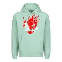 Seafoam cyberpunk 2077 Premium Hoodie - artisFamous