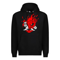 Black cyberpunk 2077 Premium Hoodie - artisFamous