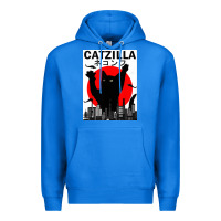 True Royal vintage catzilla japanese sunset style Premium Hoodie - artisFamous