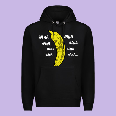 Banana Premium Hoodie Designed By Artisfamous