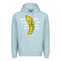 Blue Mist banana Premium Hoodie - artisFamous