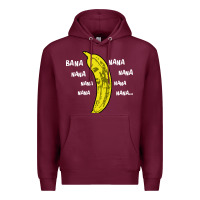 Burgundy banana Premium Hoodie - artisFamous