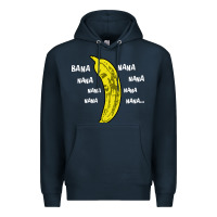 Navy banana Premium Hoodie - artisFamous