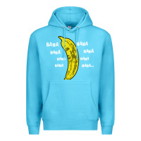 Ocean Blue banana Premium Hoodie - artisFamous