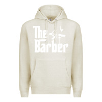 Oatmeal Heather the barber Premium Hoodie - artisFamous