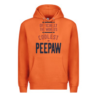 Carrot Officially The World's Coolest Peepaw | Mens Gift Premium Hoodie - artisFamous