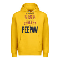 Lemon Officially The World's Coolest Peepaw | Mens Gift Premium Hoodie - artisFamous