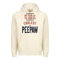 Officially The World's Coolest Peepaw | Mens Gift Premium Hoodie | Teevron