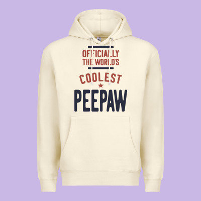 Officially The World's Coolest Peepaw | Mens Gift Premium Hoodie Designed By Artisfamous