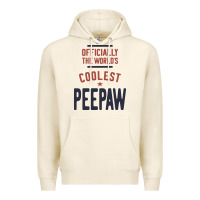 Tofu Officially The World's Coolest Peepaw | Mens Gift Premium Hoodie - artisFamous