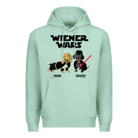 Seafoam wiener wars funny dachshund Premium Hoodie - artisFamous