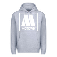 Heather Grey motown merch record Premium Hoodie - artisFamous