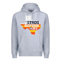 Heather Grey stros before hoes Premium Hoodie - artisFamous