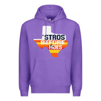 Purple stros before hoes Premium Hoodie - artisFamous