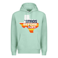 Seafoam stros before hoes Premium Hoodie - artisFamous