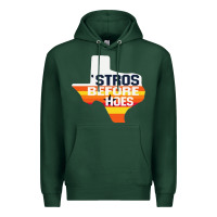 Sports Green stros before hoes Premium Hoodie - artisFamous