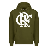 Army Green camisa do flamengo Premium Hoodie - artisFamous