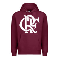 Burgundy camisa do flamengo Premium Hoodie - artisFamous
