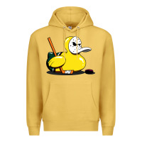 Antique Gold mighty rubber ducky Premium Hoodie - artisFamous