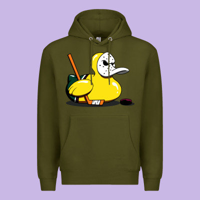 Mighty Rubber Ducky Premium Hoodie Designed By Artisfamous