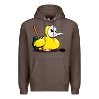 Coffee mighty rubber ducky Premium Hoodie - artisFamous