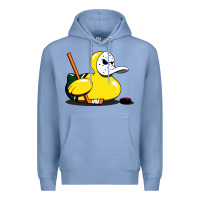 Colony Blue mighty rubber ducky Premium Hoodie - artisFamous