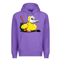 Purple mighty rubber ducky Premium Hoodie - artisFamous