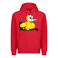 Red mighty rubber ducky Premium Hoodie - artisFamous