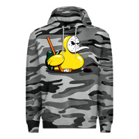 Slate Camo mighty rubber ducky Premium Hoodie - artisFamous