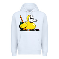 White mighty rubber ducky Premium Hoodie - artisFamous