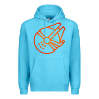 Ocean Blue millennium falcon Premium Hoodie - artisFamous