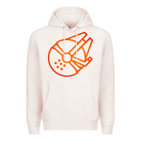 Pale Pink millennium falcon Premium Hoodie - artisFamous