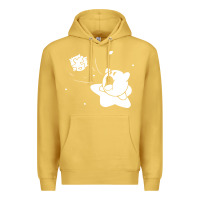Antique Gold kirby gamer geek snes Premium Hoodie - artisFamous