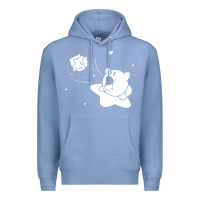 Colony Blue kirby gamer geek snes Premium Hoodie - artisFamous
