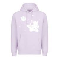 Lilac kirby gamer geek snes Premium Hoodie - artisFamous