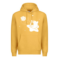Mustard kirby gamer geek snes Premium Hoodie - artisFamous