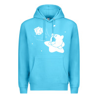 Ocean Blue kirby gamer geek snes Premium Hoodie - artisFamous