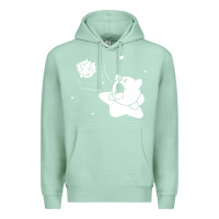 Seafoam kirby gamer geek snes Premium Hoodie - artisFamous