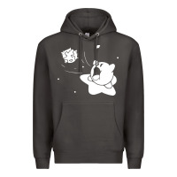Smoke kirby gamer geek snes Premium Hoodie - artisFamous