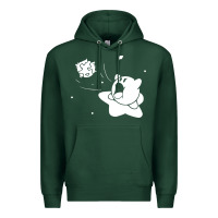 Sports Green kirby gamer geek snes Premium Hoodie - artisFamous