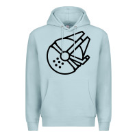 Blue Mist millennium falcon Premium Hoodie - artisFamous