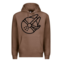 Chestnut millennium falcon Premium Hoodie - artisFamous