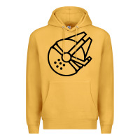 Mustard millennium falcon Premium Hoodie - artisFamous