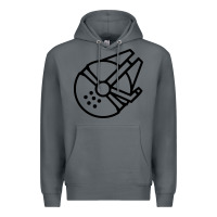 Rock millennium falcon Premium Hoodie - artisFamous