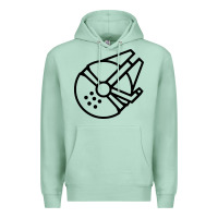 Seafoam millennium falcon Premium Hoodie - artisFamous